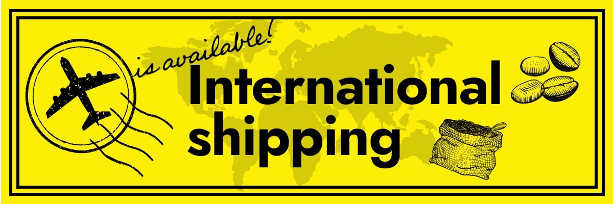 International shipping is available!